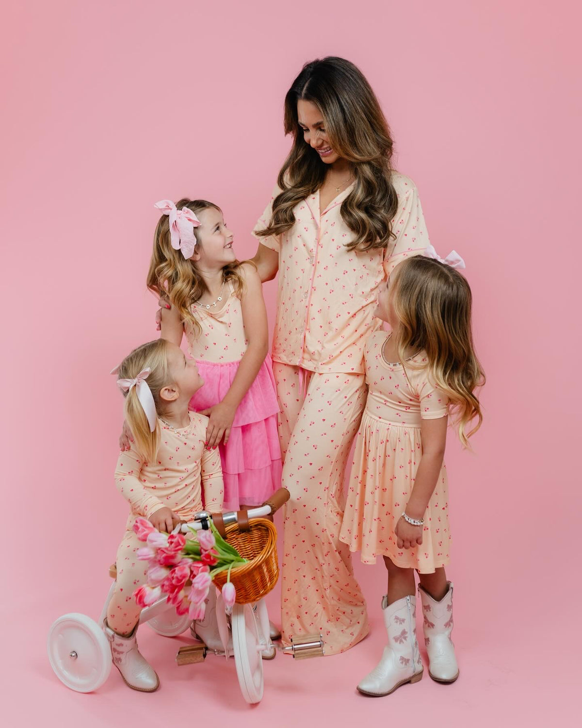 Yellow Floral and Bow Women's Set Jammers x Karissa Abbott | In my Jammers