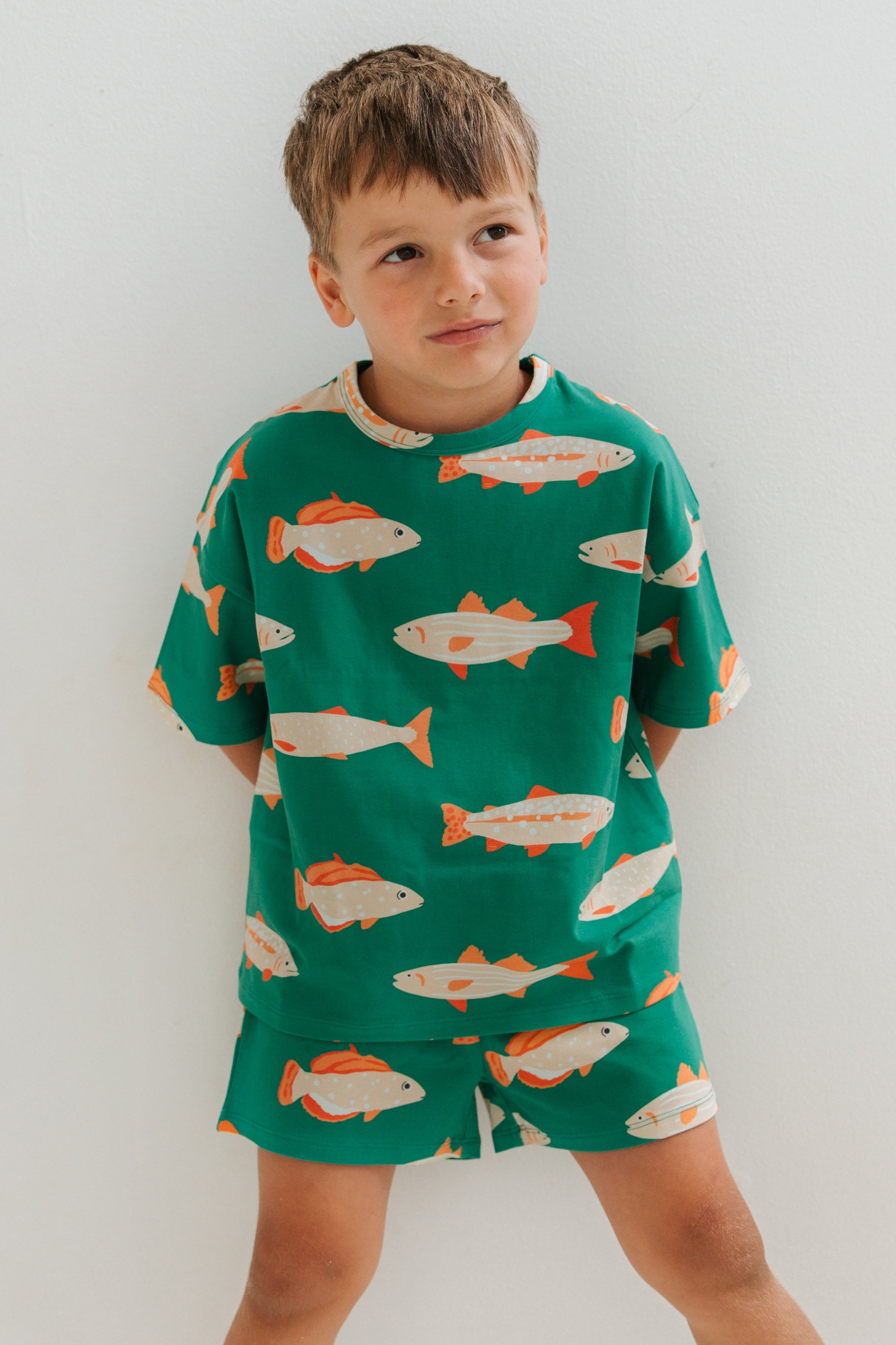 Fish Daywear Set | Kids Playwear Set | In My Jammers