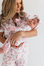 Blush Rose Garden Women's Short Set