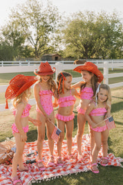 Pink and Patriotic One Piece