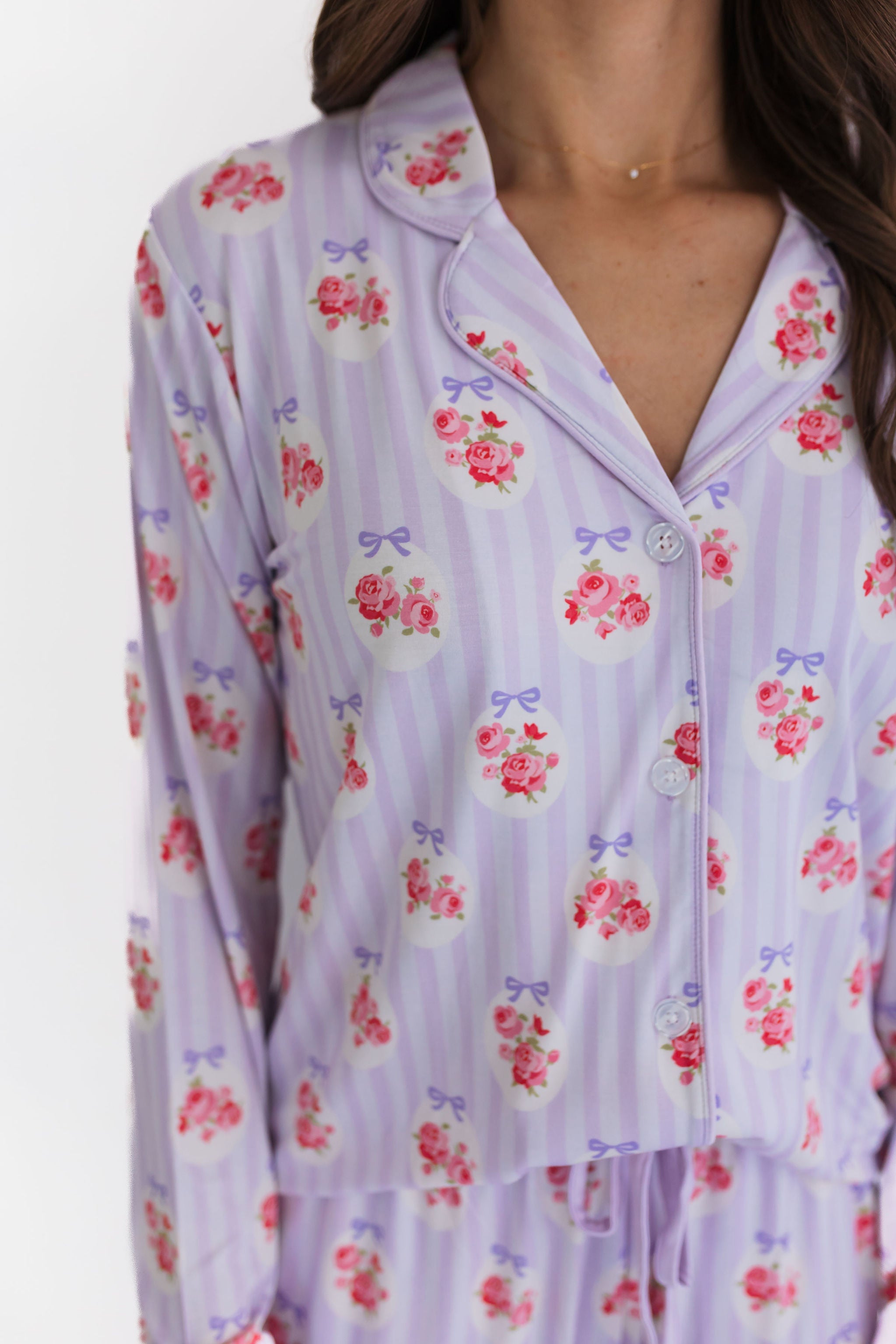 Petal Pop Women's Long Sleeve Ruffle Set