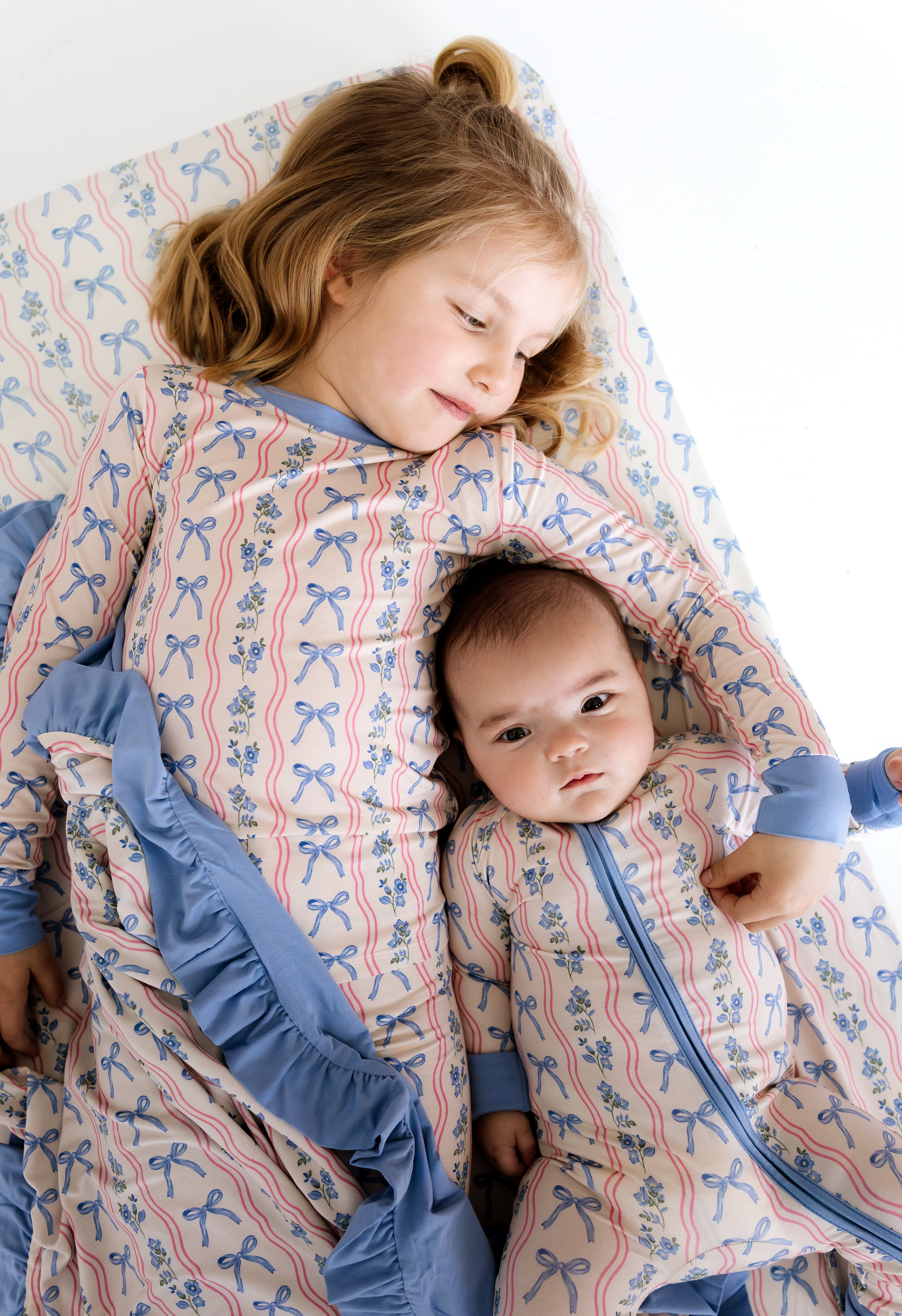 Amelia Bow Zipper Romper