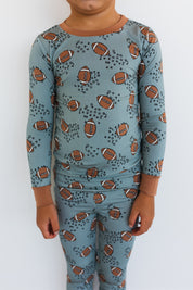 Green Football Two Piece Set