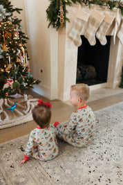 Christmas Dinos Two Piece Set IMJ x Daryl-Ann Denner