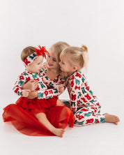 PRE-ORDER SHIPPING 12/3 - Christmas Bows Two Piece Set