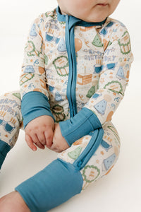 Birthday Boy Zipper Romper