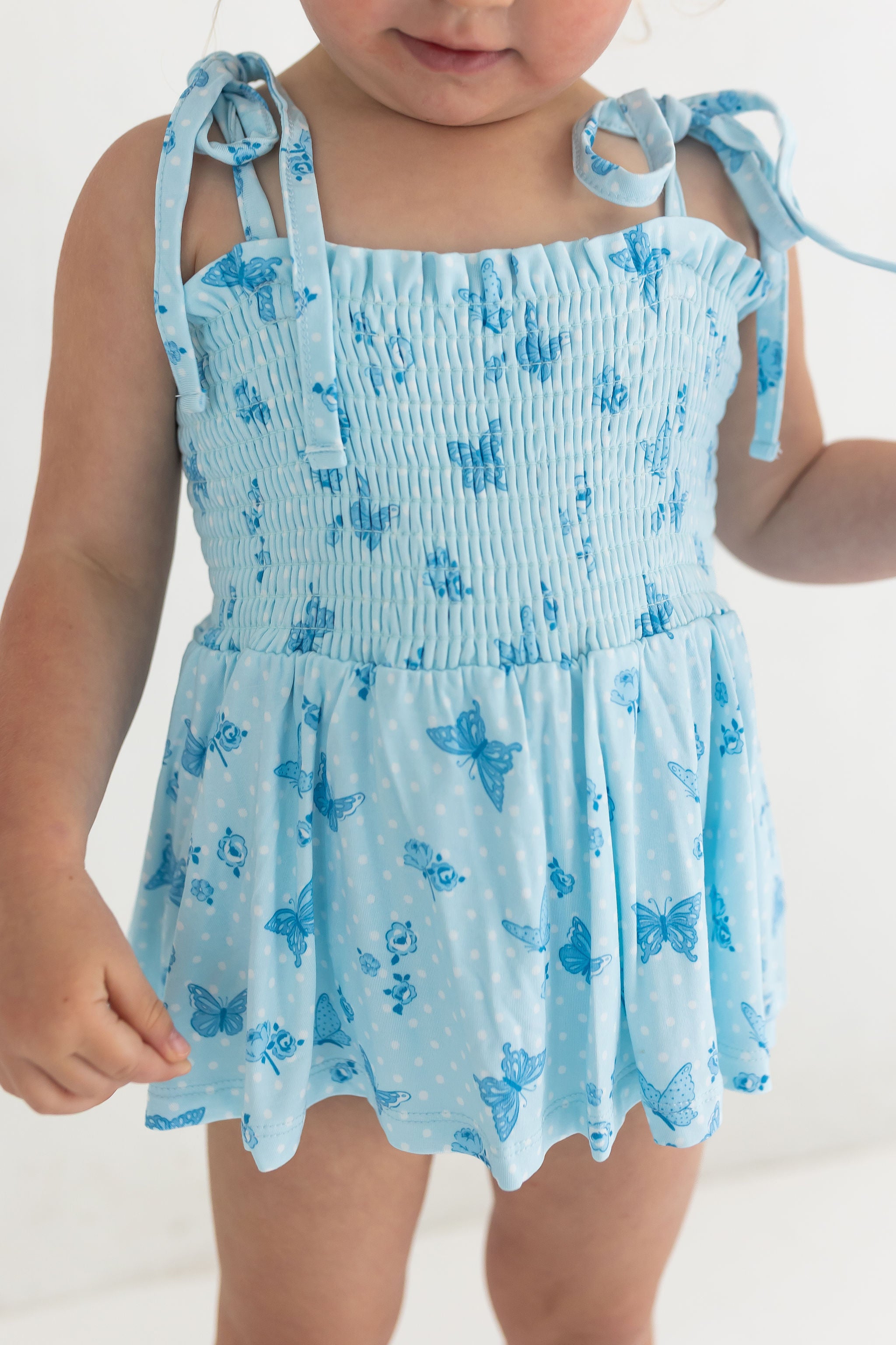 Meadow Smocked Bubble Romper
