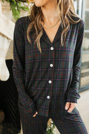 Midnight Mistletoe Plaid Women’s Set IMJ x Daryl-Ann Denner