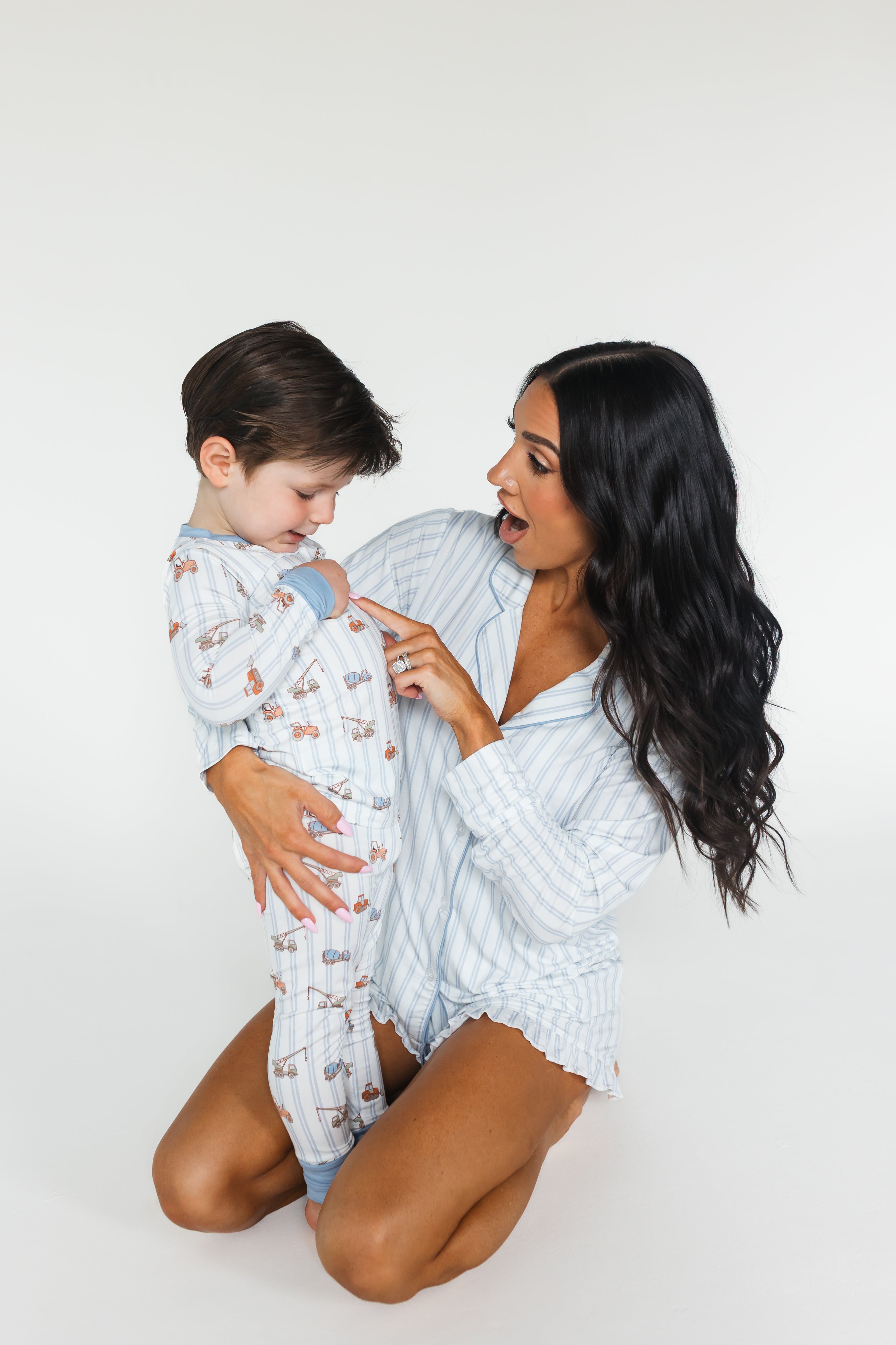 Stripes Women's Short Set IMJ x Jenna Johnson