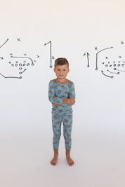 Green Football Two Piece Set