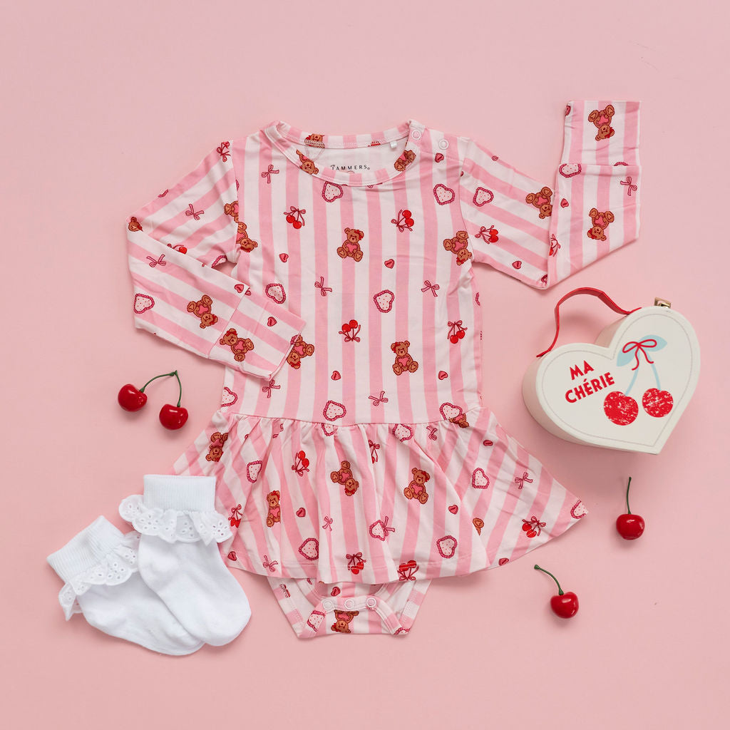 Love You Bear-y Much Twirl Bodysuit