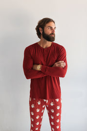 Santa Men's Top