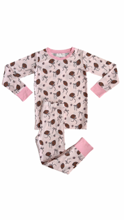Blush Football Two Piece Set