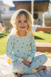 Floral and Gingham Two Piece Set IMJ x Karissa Abbott