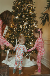 PRE ORDER SHIPPING 12/3 - Pink Christmas Doodle Dreams Two Piece Set IMJ x Bre Sheppard