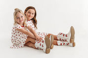 Red Cherry Nightgown Jammers x Wild + Rae