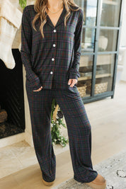 Midnight Mistletoe Plaid Women’s Set IMJ x Daryl-Ann Denner