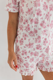Blush Rose Garden Women's Short Set