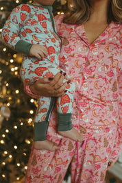 PRE-ORDER SHIPPING 12/3 - Pink Christmas Doodle Dreams Women’s Set IMJ x Bre Sheppard