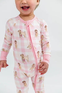 Pawsh Pup Zipper Romper IMJ x Karissa Abbott