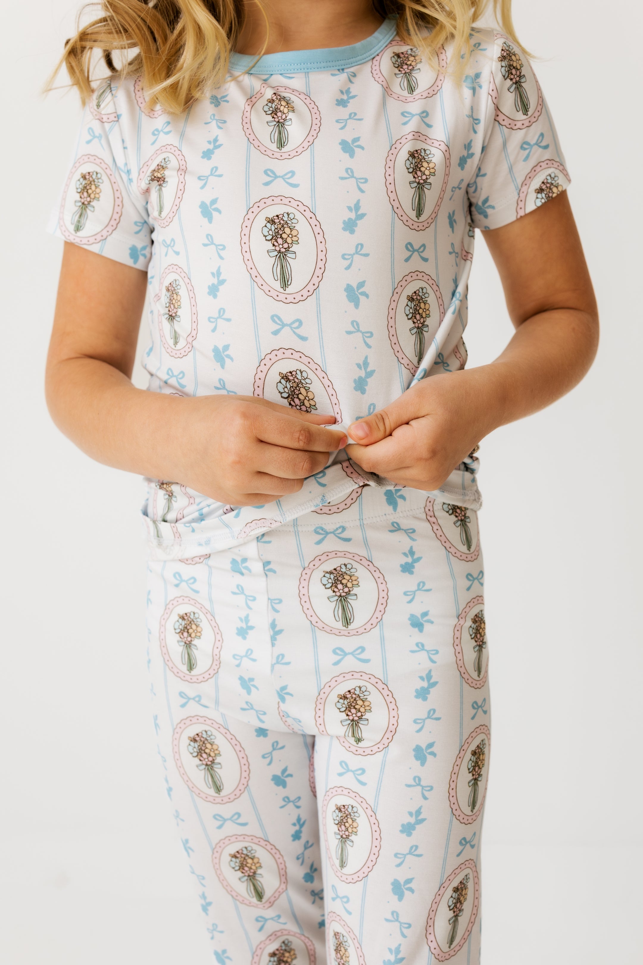 Adeline Short Sleeve Two Piece Set