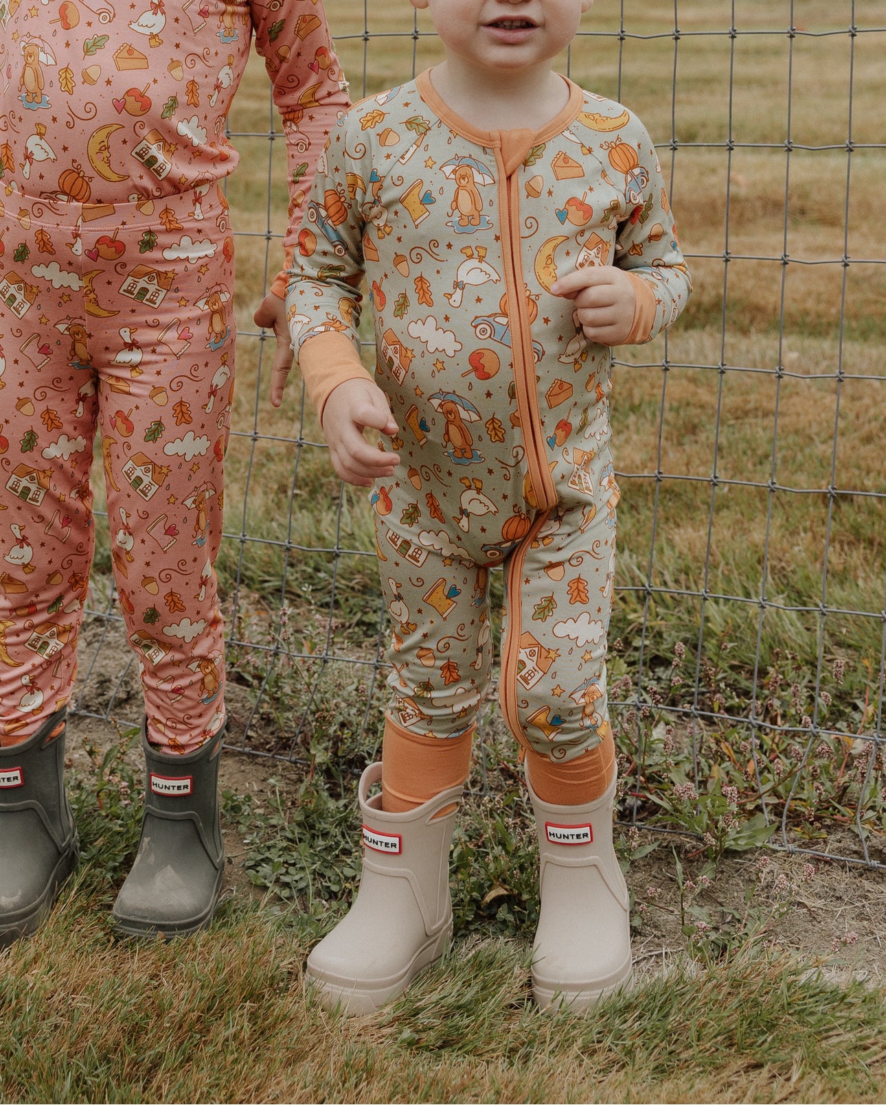 Green Harvest Moon Zipper Romper IMJ x Bre Sheppard