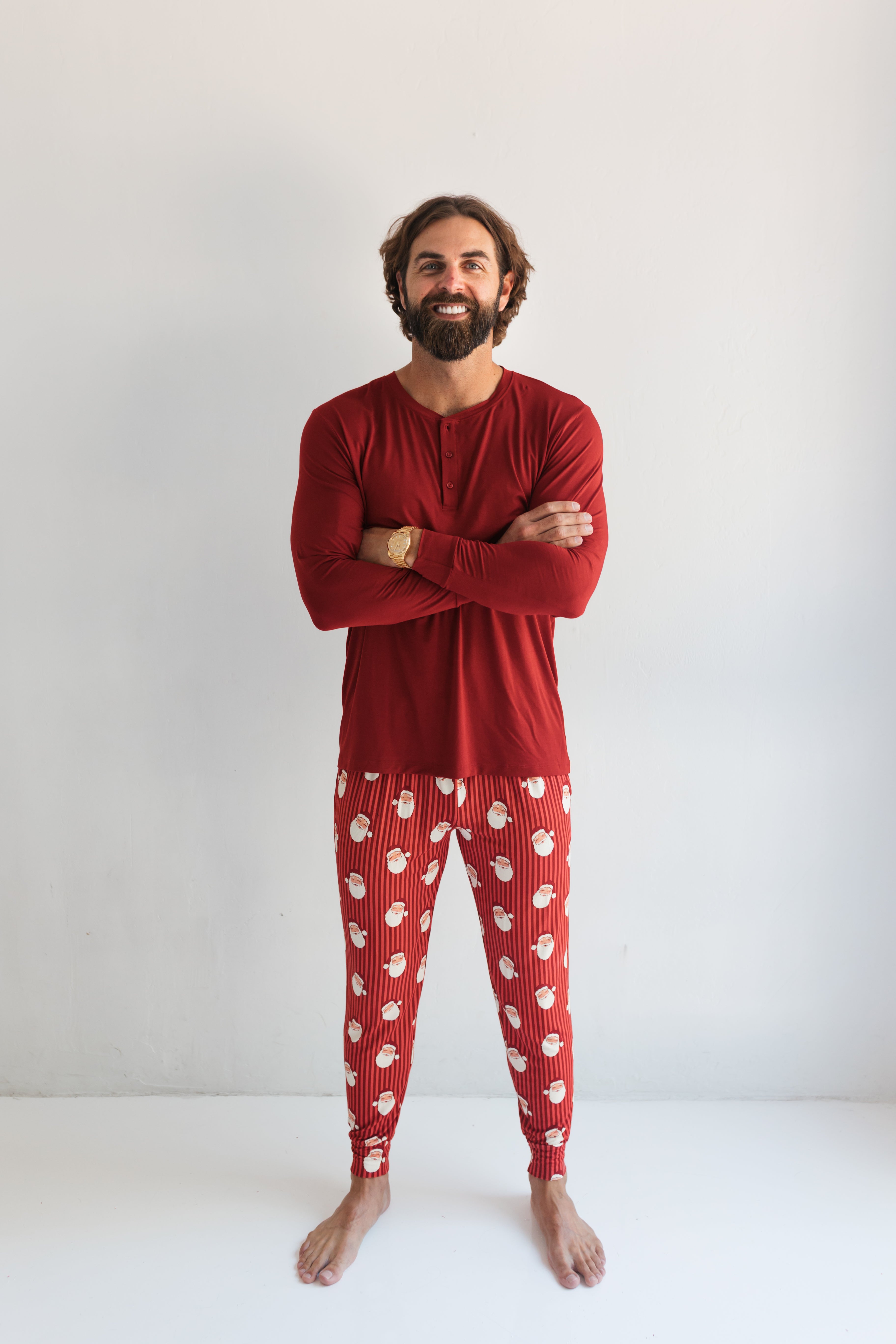 Santa Men's Top
