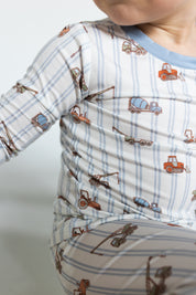 Tractors and Stripes Two Piece Set IMJ x Jenna Johnson