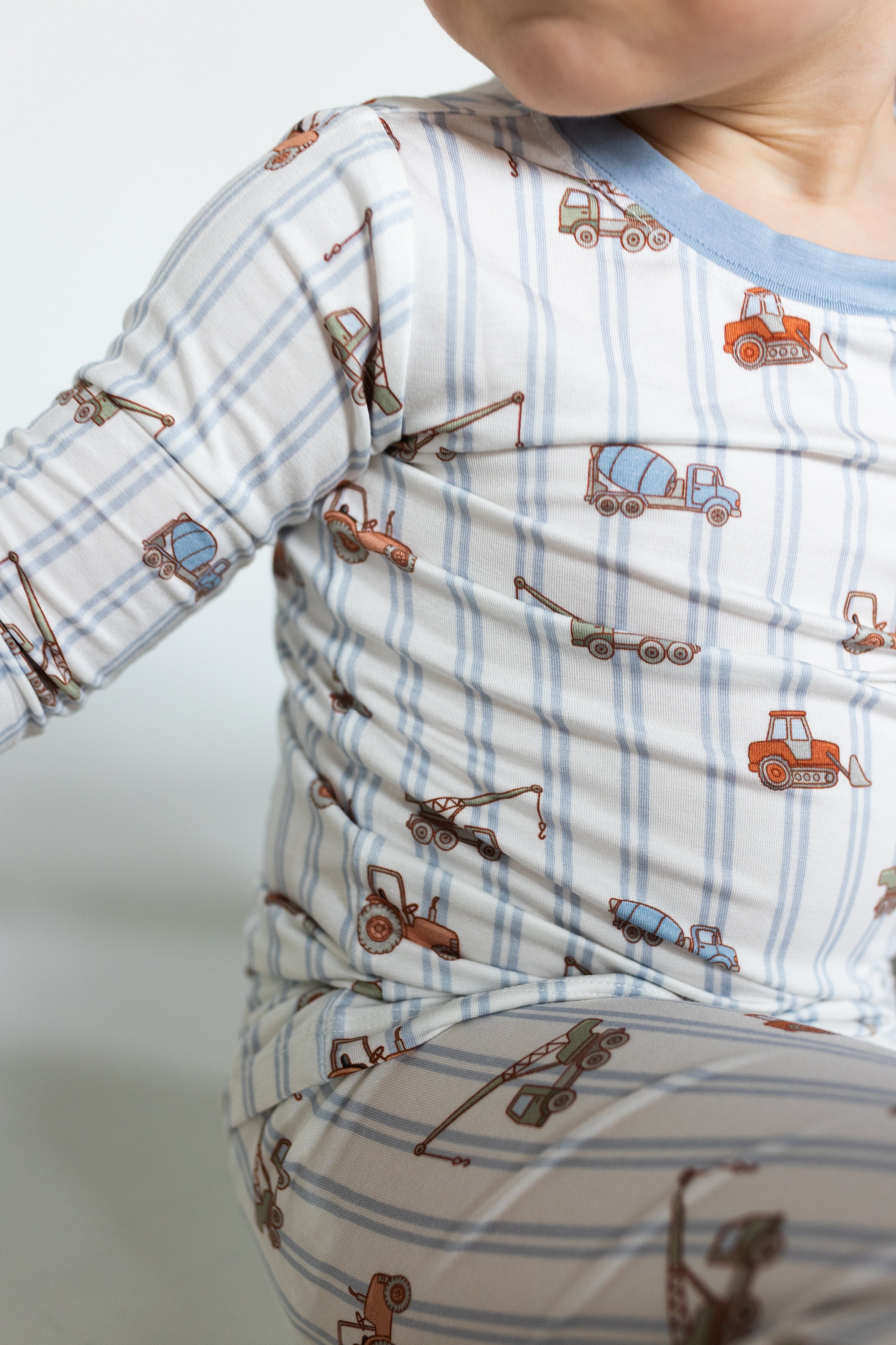 Tractors and Stripes Two Piece Set IMJ x Jenna Johnson