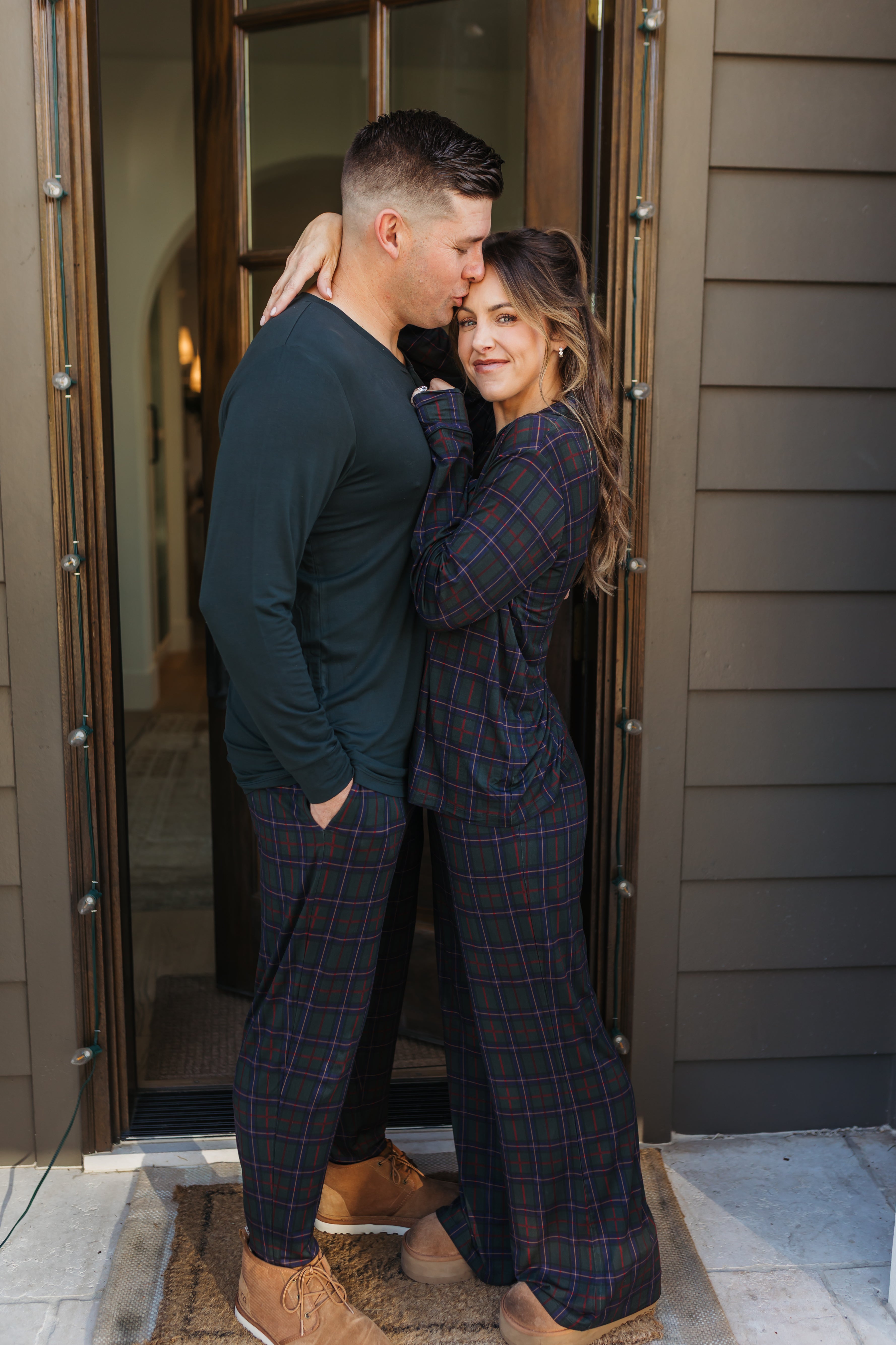 Midnight Mistletoe Plaid Women’s Set IMJ x Daryl-Ann Denner