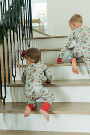 Christmas Dinos Two Piece Set IMJ x Daryl-Ann Denner