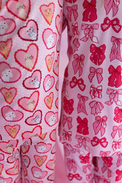 Valentine's Bow Two Piece Set