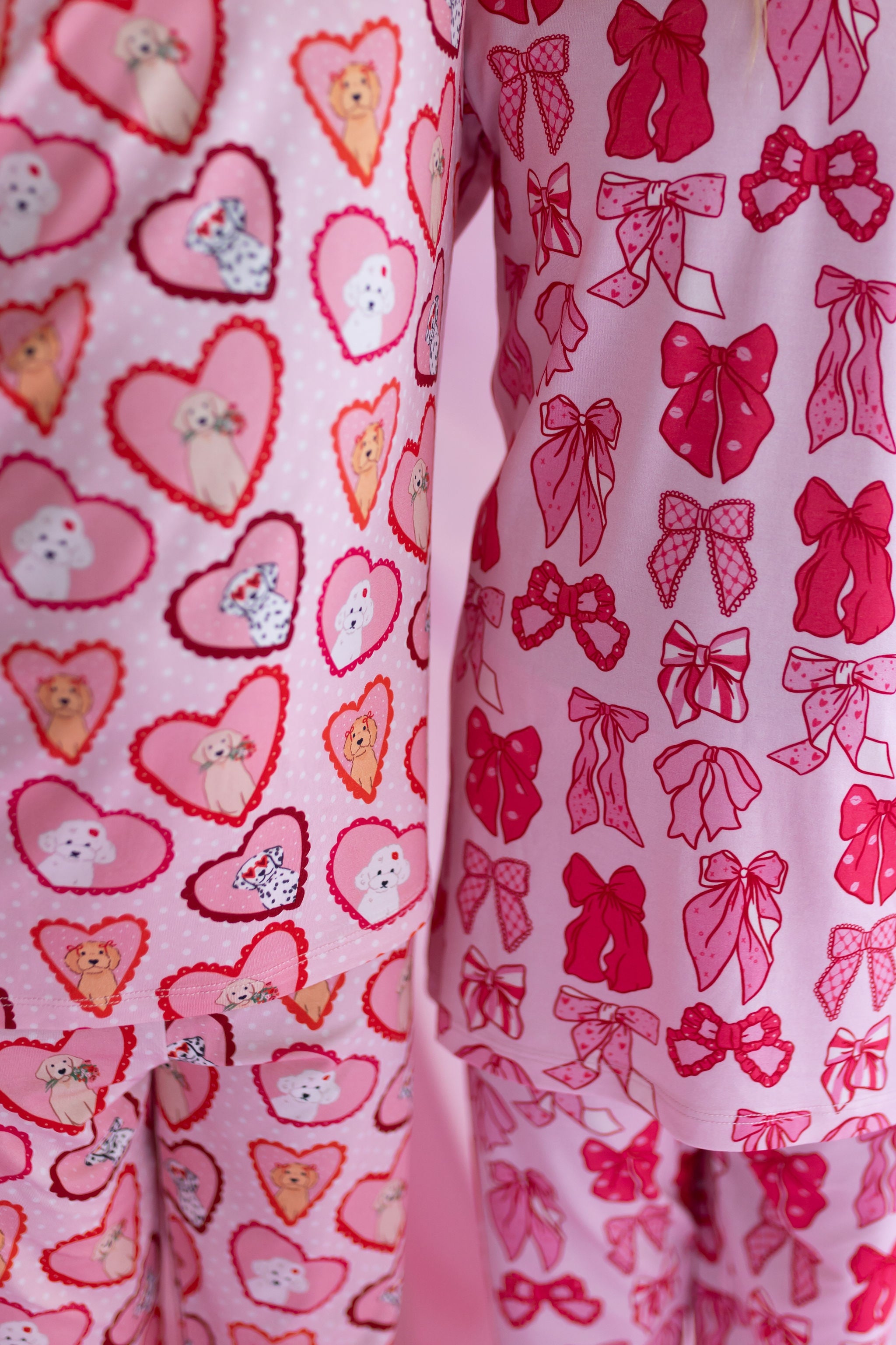 Valentine's Bow Two Piece Set