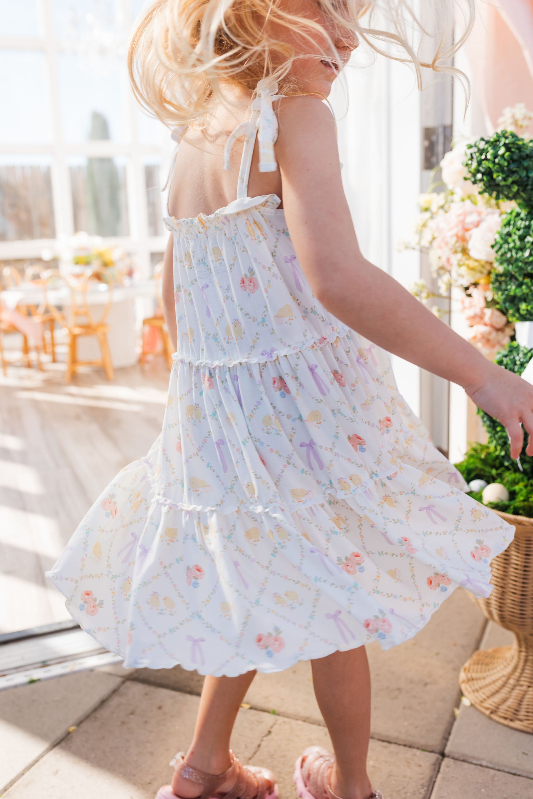 Peep and Petal Tier Twirl Dress