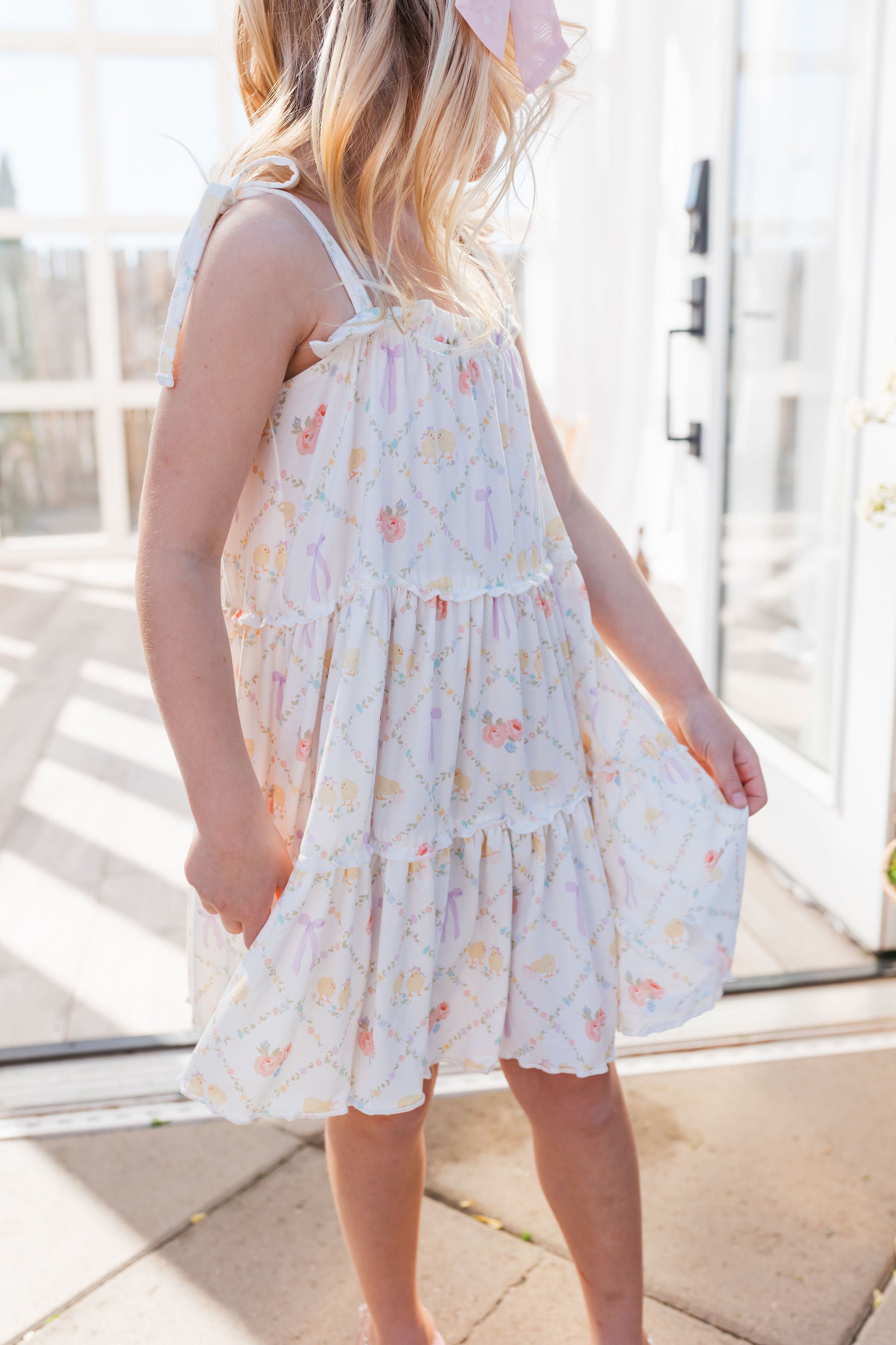 Peep and Petal Tier Twirl Dress