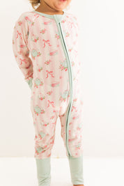 Tea Party Zipper Romper
