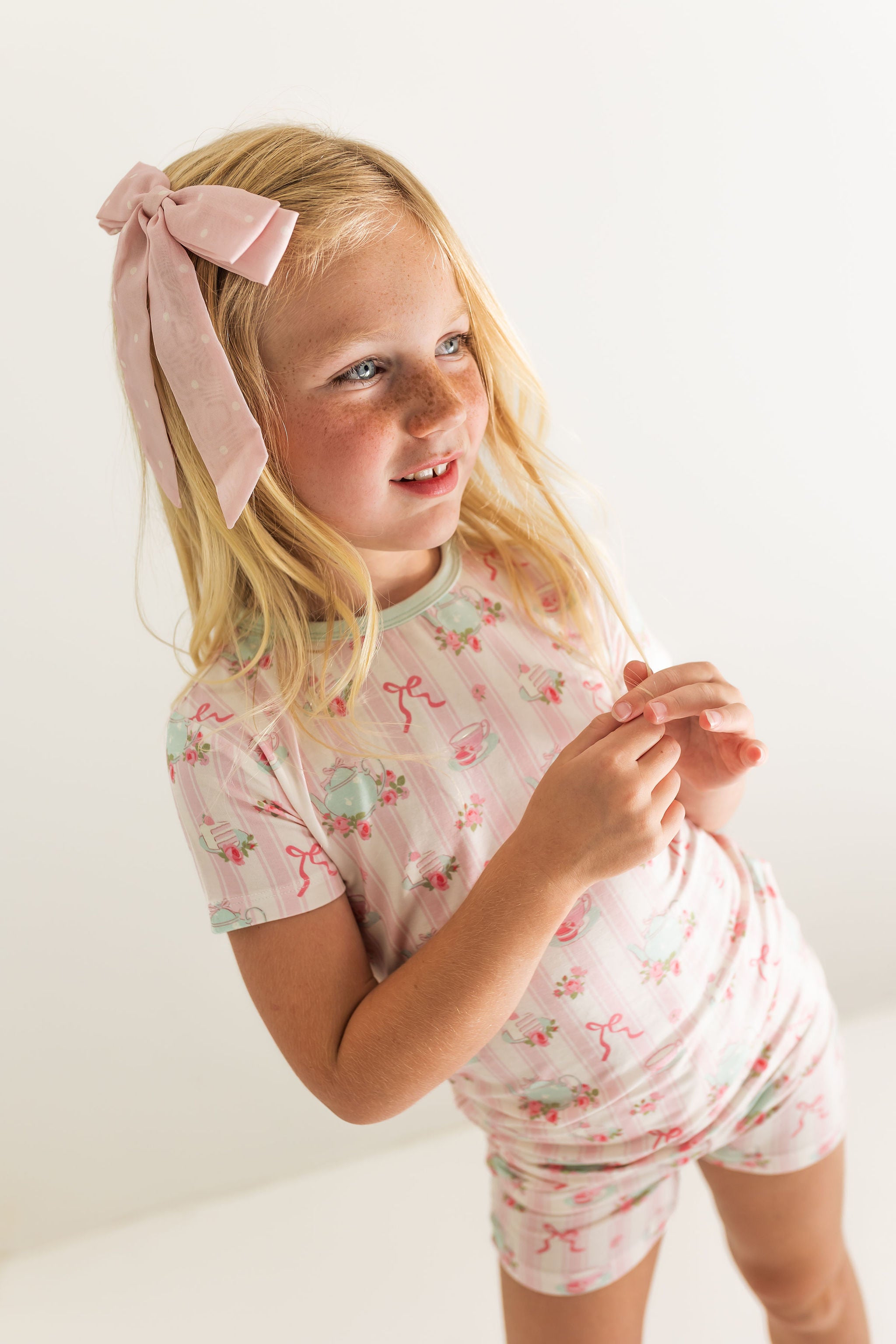Tea Party Two Piece Short Set