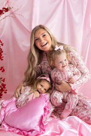 Vintage Love Women's Long Sleeve Ruffle Pant Set