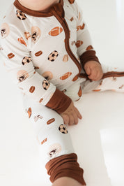 Sports Zipper Romper