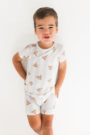 Little Sailboat Two Piece Short Set