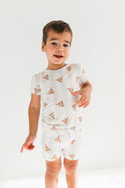 Little Sailboat Two Piece Short Set