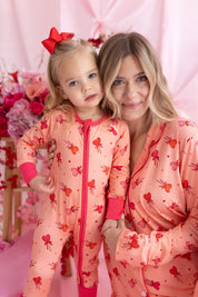 Pink Sugar Rush Zipper Romper