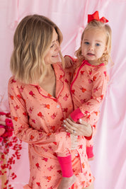 Pink Sugar Rush Zipper Romper