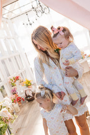 Peep and Petal Zipper Romper