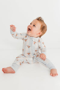 Little Sailboat Zipper Romper