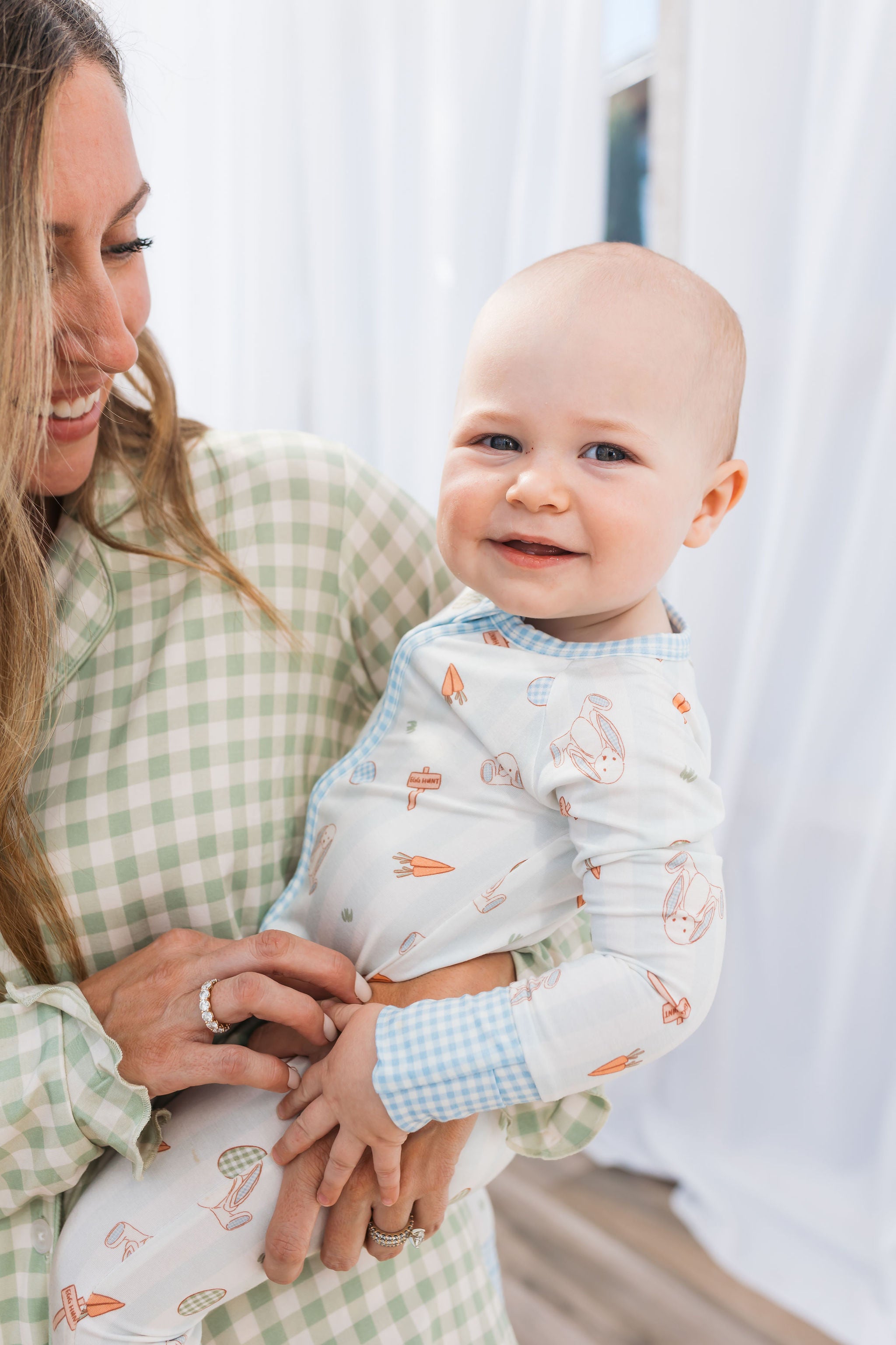 Oliver Rabbit Zipper Romper – In My Jammers