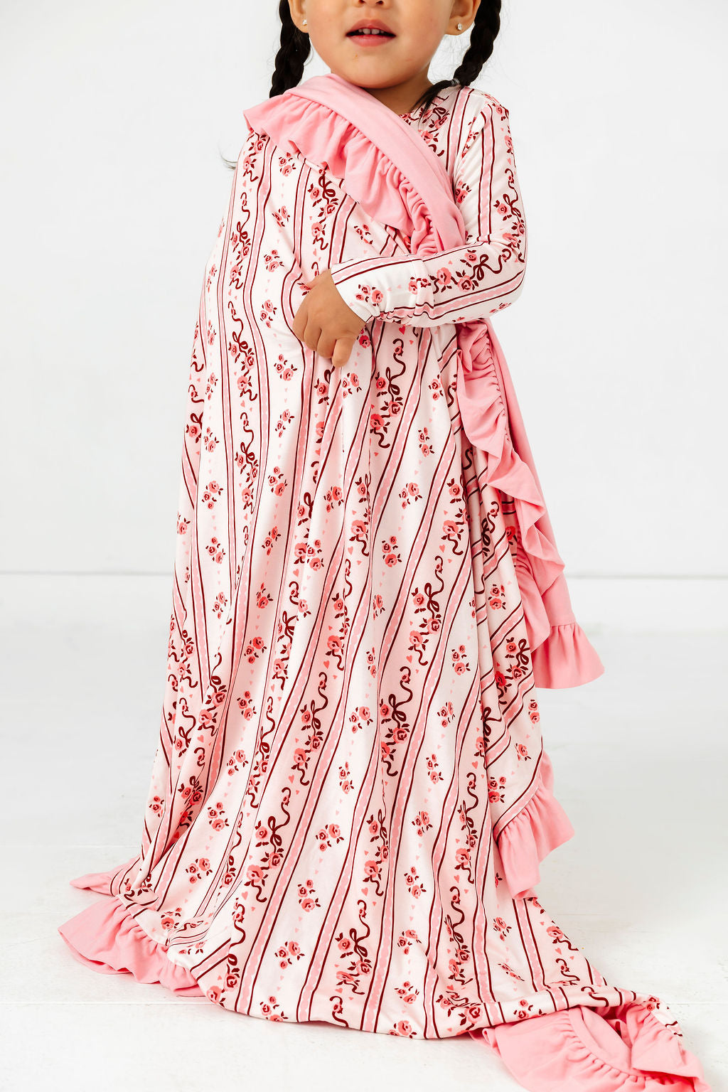 Vintage Love Ruffle Blanket