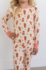 Pumpkin Latte Two Piece Set