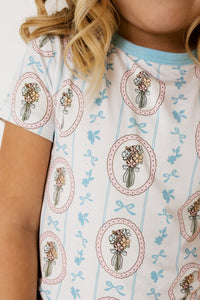 Adeline Short Sleeve Two Piece Set