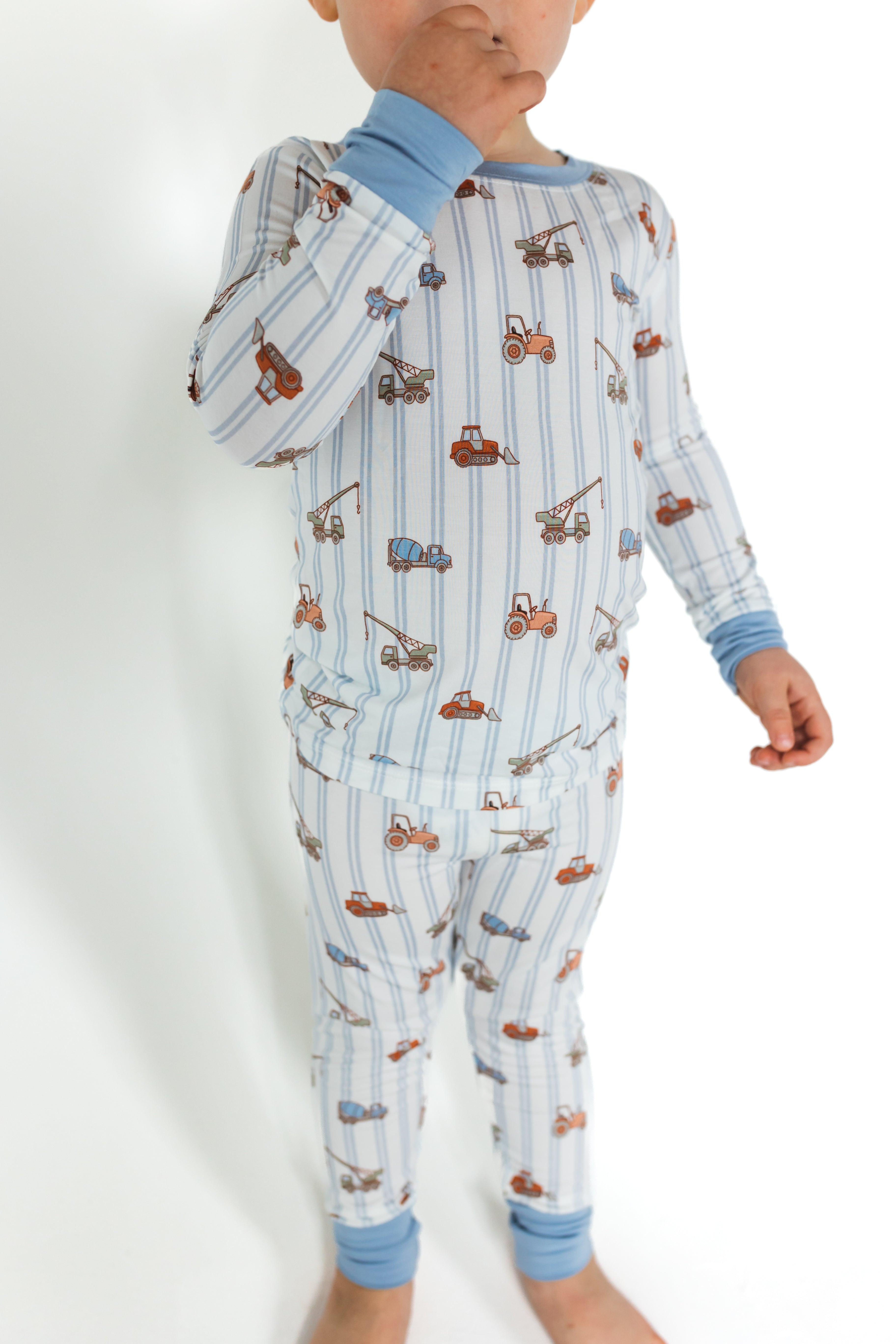 Tractors and Stripes Two Piece Set IMJ x Jenna Johnson